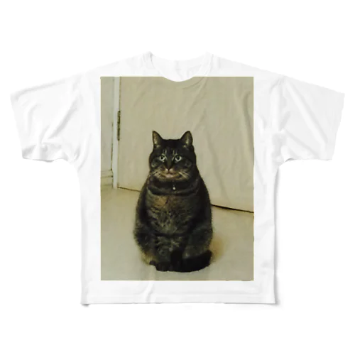 まるねこつくば All-Over Print T-Shirt