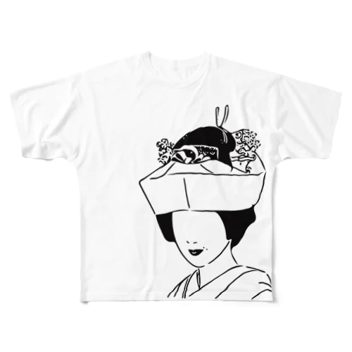 SHIROMUKU フルグラフィックTシャツ