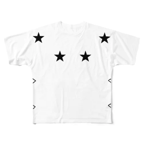 T.Y.street All-Over Print T-Shirt