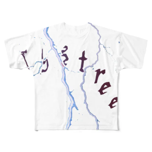 T.Y.street All-Over Print T-Shirt