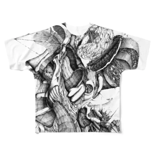 An Abstract .04 フルグラフィックTシャツ