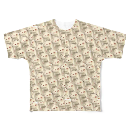 ちいさいよこずな All-Over Print T-Shirt