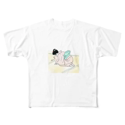 oiostudio フルグラフィックTシャツ