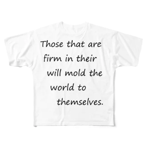 World フルグラフィックTシャツ