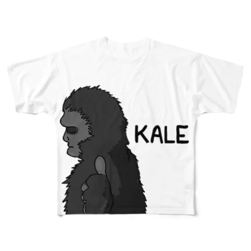 KANEMATSUYAMAのキャラクター「ウガゴリ」 All-Over Print T-Shirt