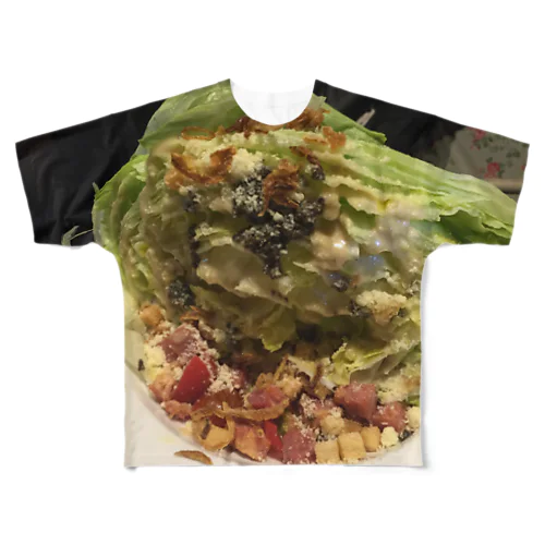 Caesar  Salad フルグラフィックTシャツ