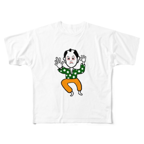 歌舞伎 All-Over Print T-Shirt