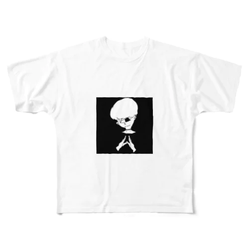 ひとつめくん All-Over Print T-Shirt