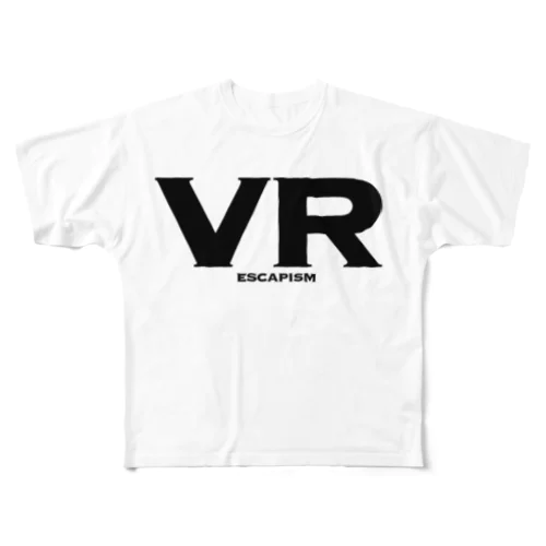 VR ESCAPISM -現実逃避- フルグラフィックTシャツ