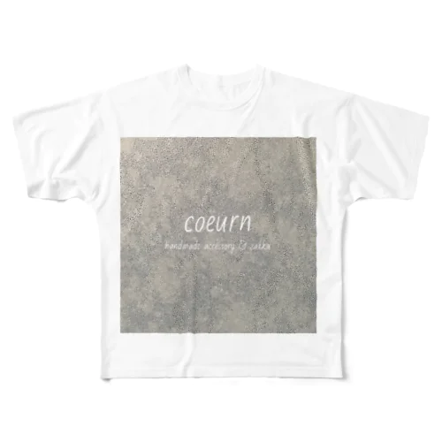 coeurn(ロゴ) フルグラフィックTシャツ