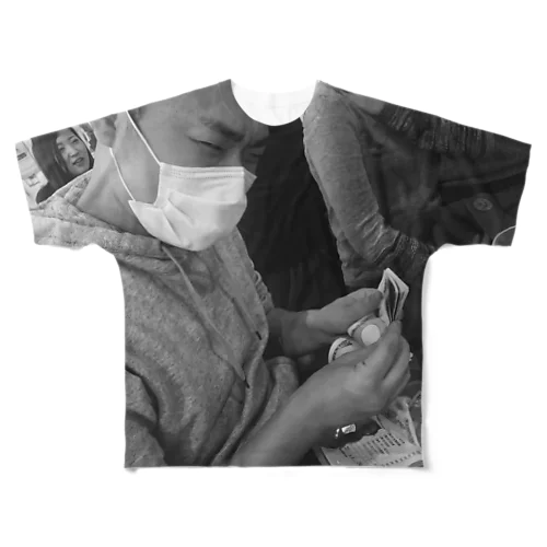 かぞえる合田 All-Over Print T-Shirt