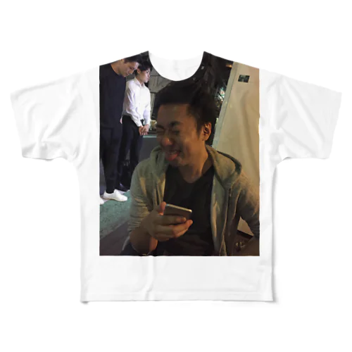 1.2.3合田〜 フルグラフィックTシャツ