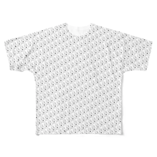 整列 All-Over Print T-Shirt