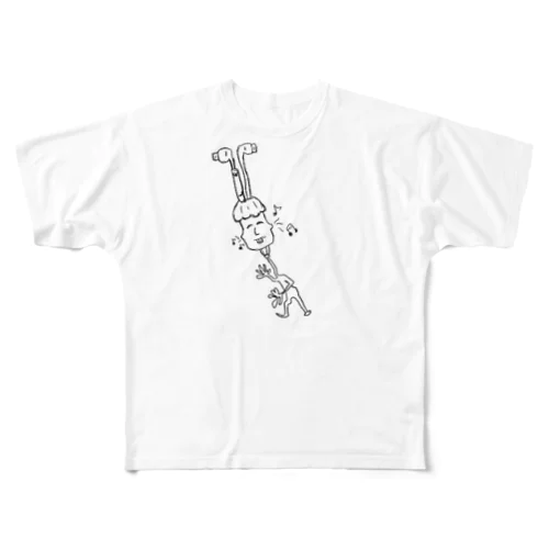 イケメンな君はコレを着る All-Over Print T-Shirt