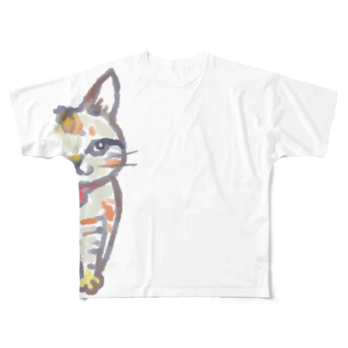 チラみそ All-Over Print T-Shirt