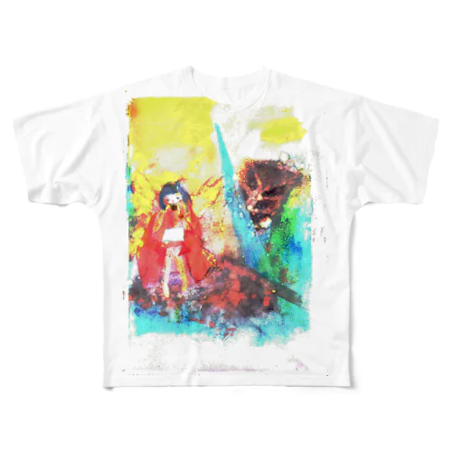 最終兵器ポエム All-Over Print T-Shirt