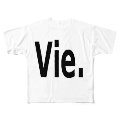 Vie. フルグラフィックTシャツ