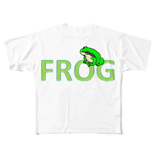 FROG フルグラフィックTシャツ