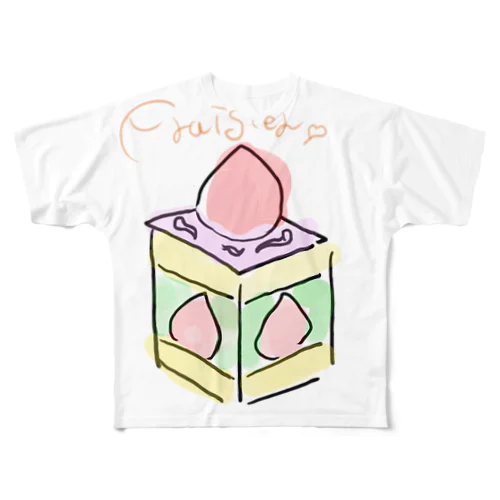 フレジエ All-Over Print T-Shirt