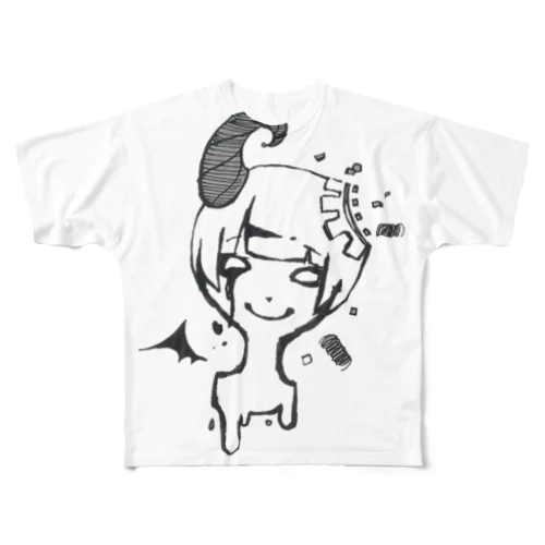 アトモス フルグラフィックTシャツ