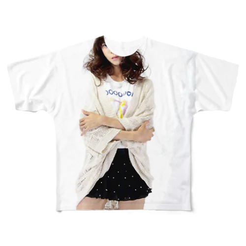 せんざいもちこ All-Over Print T-Shirt