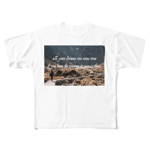 DREAM　＃１ All-Over Print T-Shirt