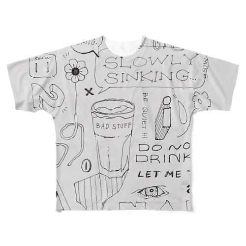 startハピネス All-Over Print T-Shirt