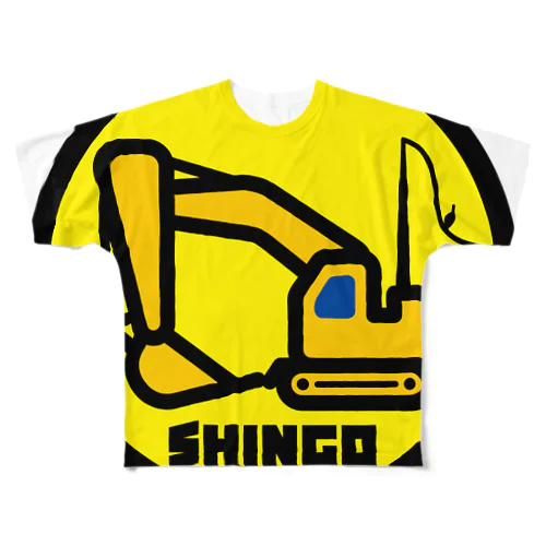 パ紋No.2833 SHINGO  フルグラフィックTシャツ