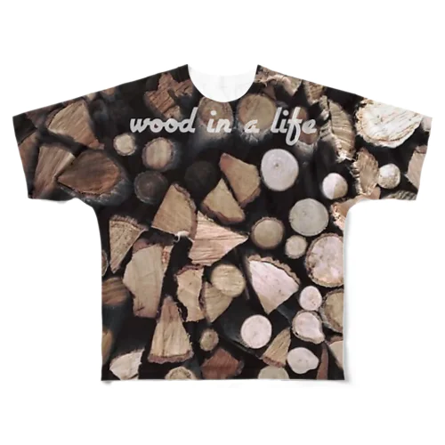 気のある生活 All-Over Print T-Shirt