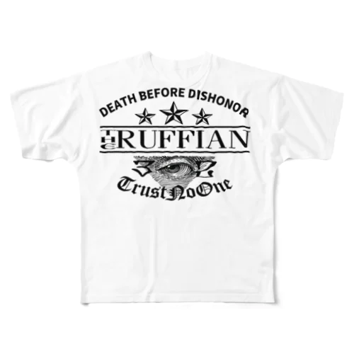 RUFFIAN フルグラフィックTシャツ