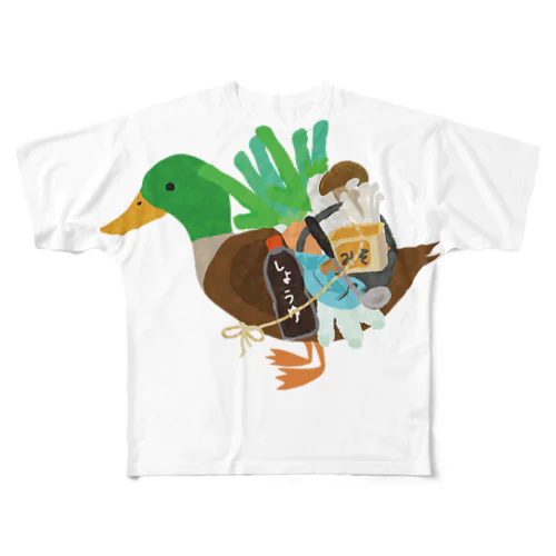 カモネギマスターの雑貨とグッズTシャツ All-Over Print T-Shirt