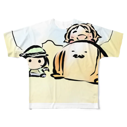 とーえん！【公式グッズ】いわいわ All-Over Print T-Shirt