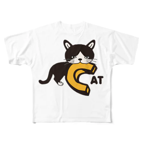 ねこC All-Over Print T-Shirt