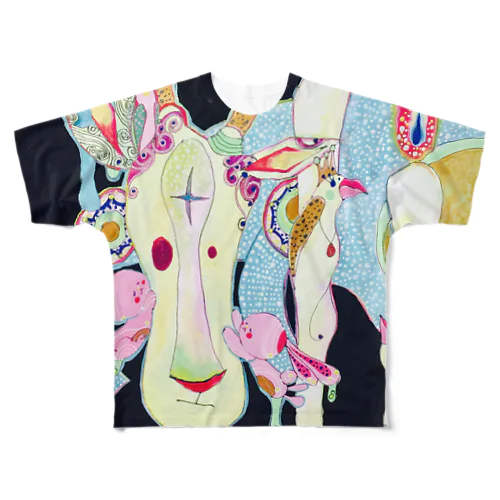 祈り All-Over Print T-Shirt