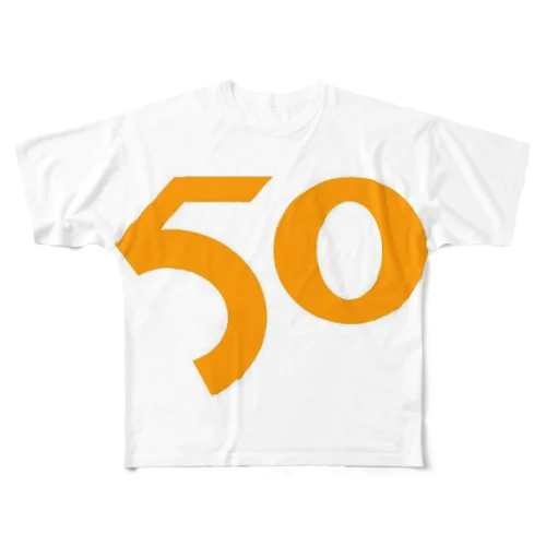 50。 All-Over Print T-Shirt