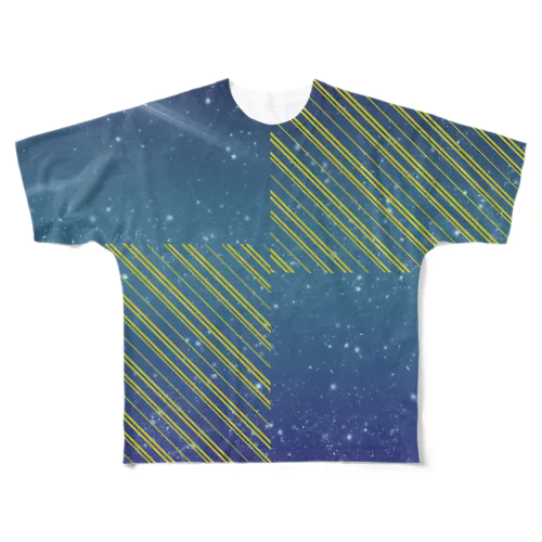 宇宙の様な海の様な All-Over Print T-Shirt