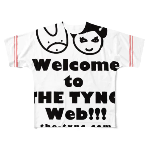 THE TYNC [Coming Soon ! - ROSE]  フルグラフィックTシャツ