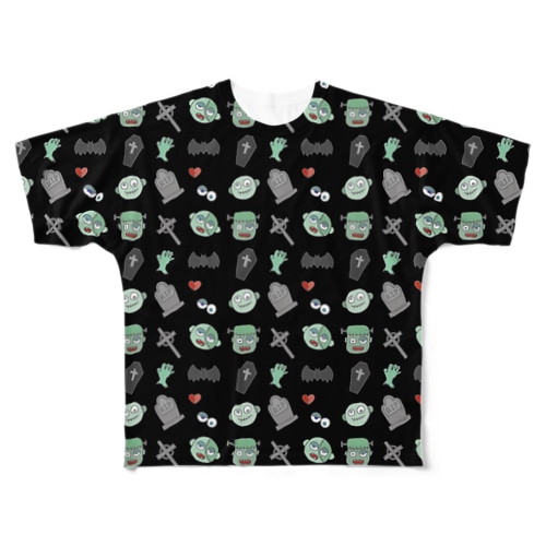 ゾンビパーティーナイト All-Over Print T-Shirt
