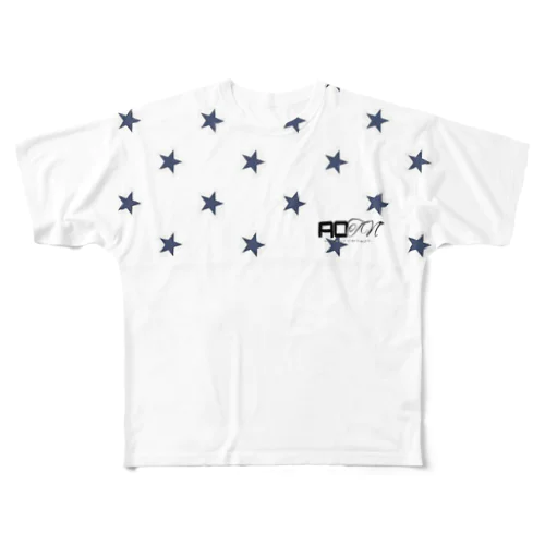 AOTN　青星 All-Over Print T-Shirt