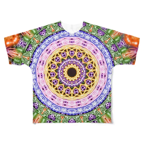 私の曼荼羅 All-Over Print T-Shirt