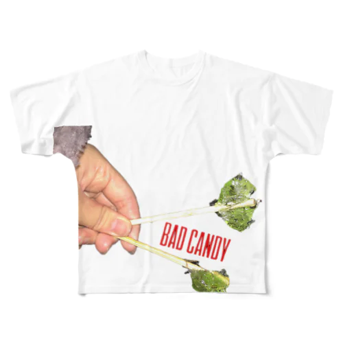 BAD CANDY フルグラフィックTシャツ