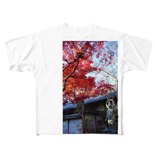 紅葉2 フルグラフィックTシャツ