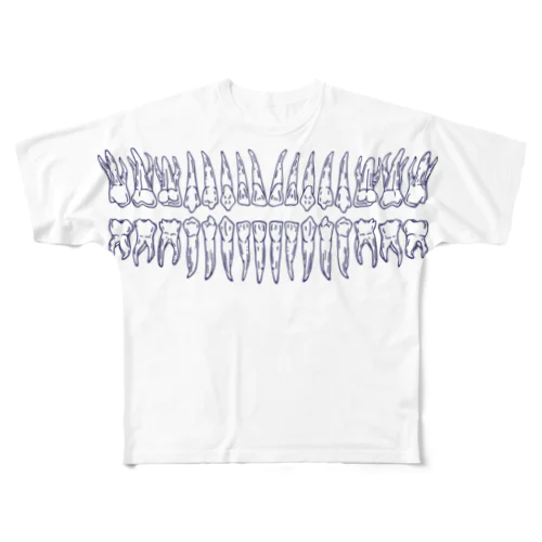 dentata All-Over Print T-Shirt