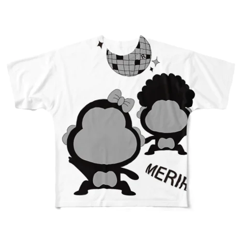 ミラーボールMERIRA フルグラフィックTシャツ