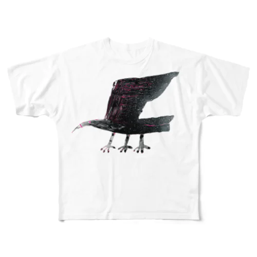宇宙の八咫烏（カラー版） All-Over Print T-Shirt