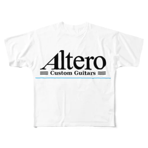 Altero Custom Guitars02（淡色向け） フルグラフィックTシャツ