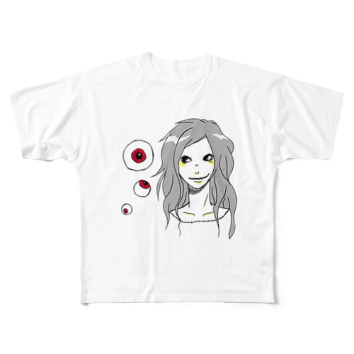 eyeball All-Over Print T-Shirt
