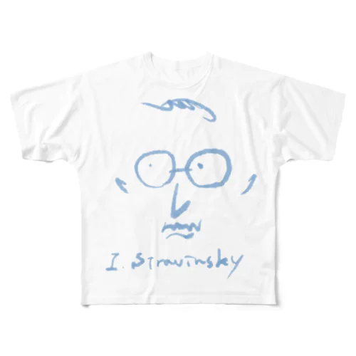 ストラヴィンスキー Stravinsky All-Over Print T-Shirt