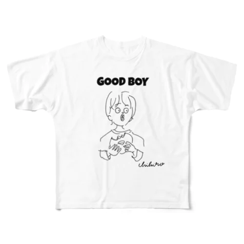 GOOD BOY All-Over Print T-Shirt