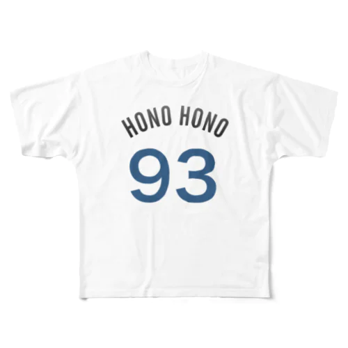 honohono93 フルグラフィックTシャツ